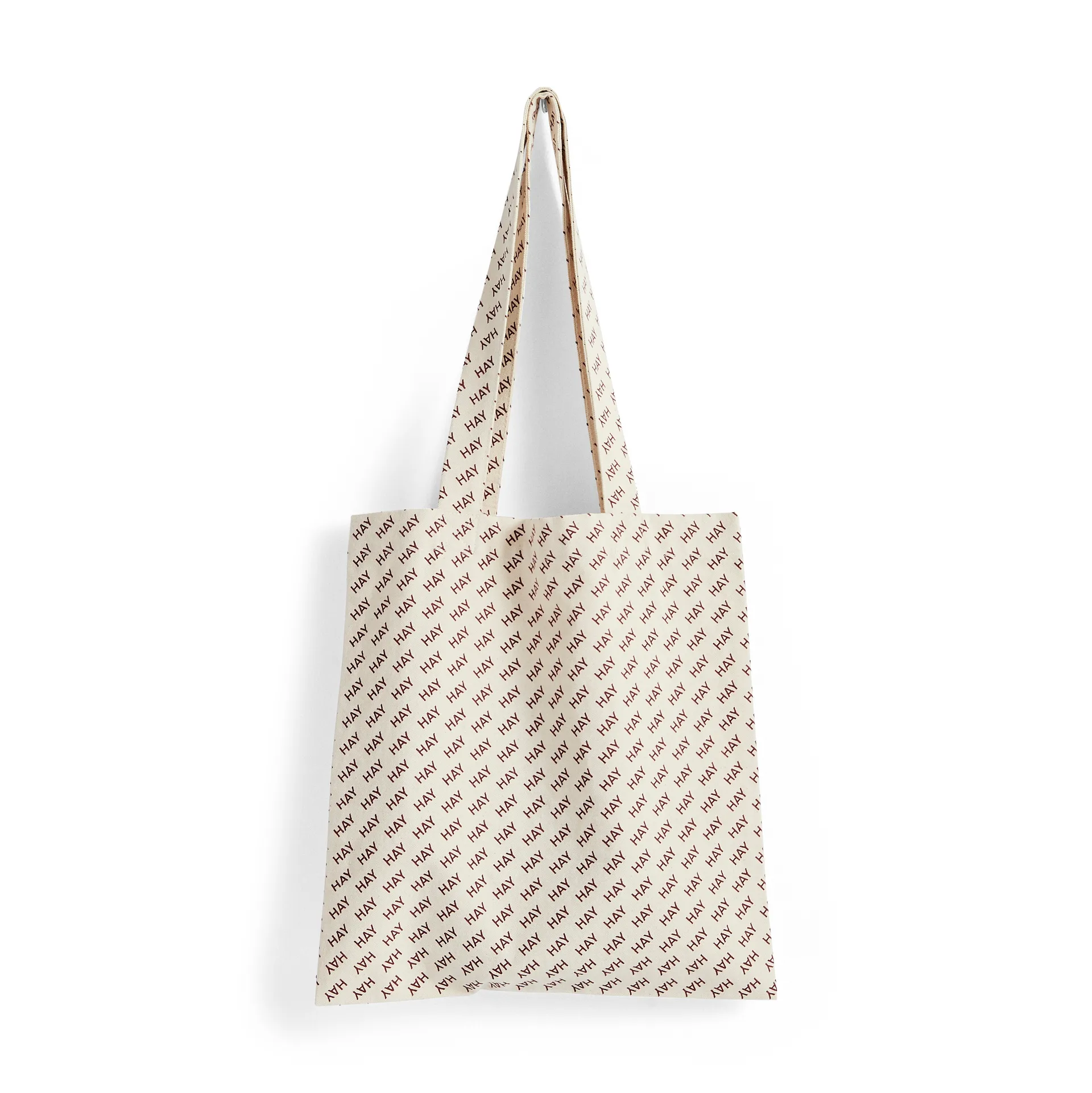 HAY Logo ύφασμα bag, Ανοιχτό μπορντό HAY