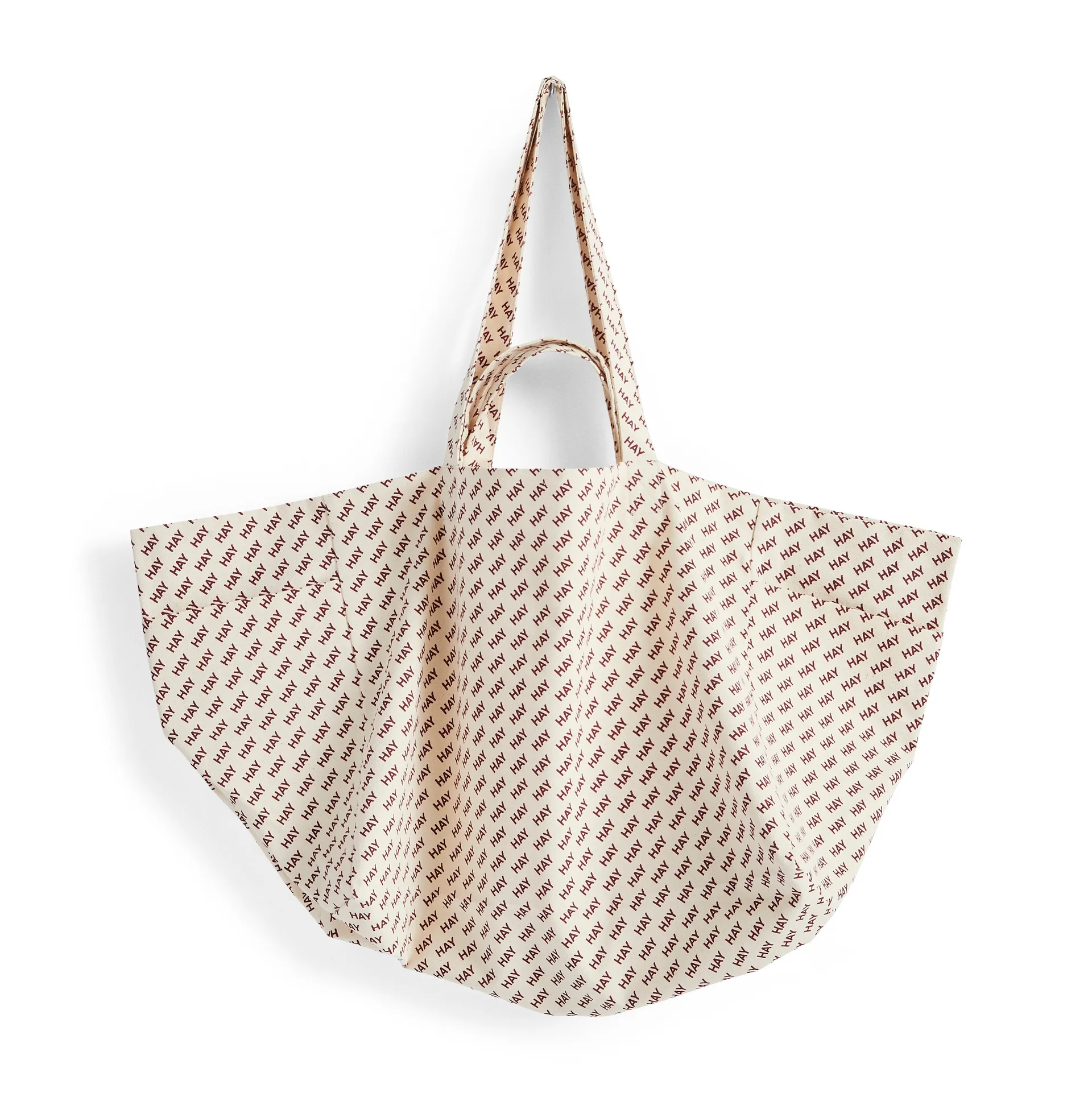 HAY Logo Weekend bag, Ανοιχτό μπορντό HAY