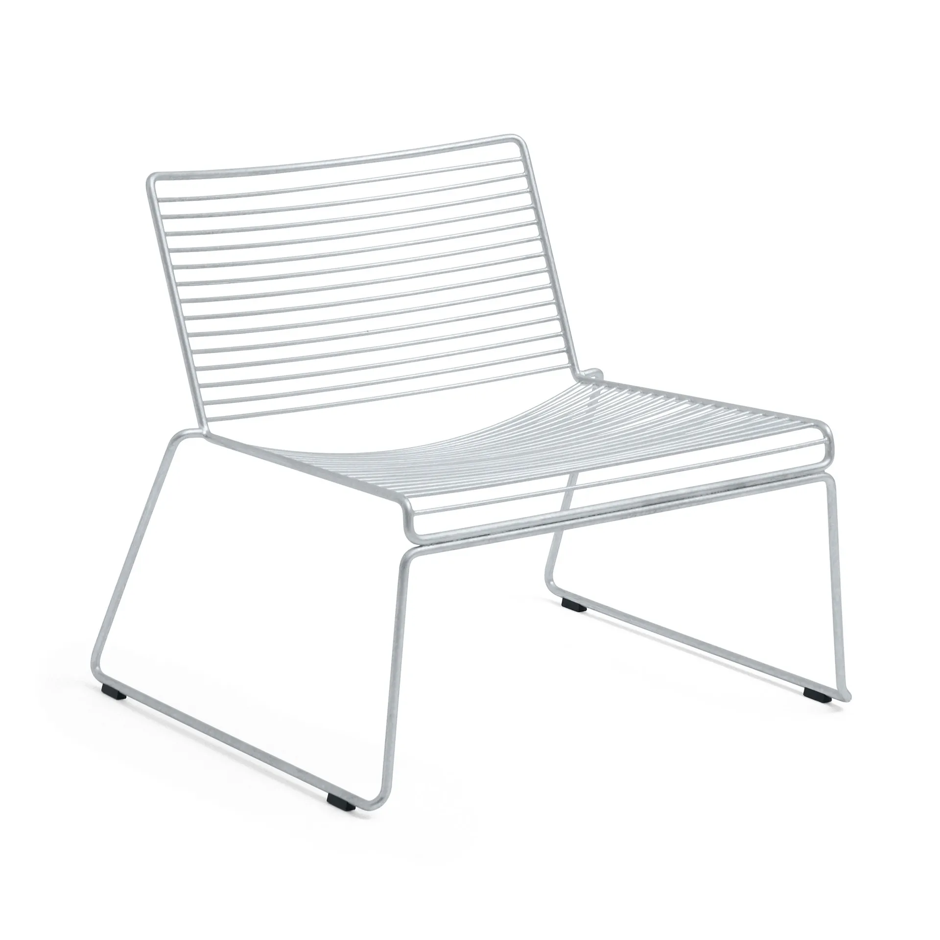 Hee καρέκλα καθιστικού sled base, Galvanized HAY