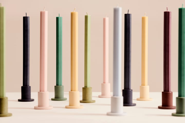 Κερί Hexagon Candle 4-pack, Dark HAY