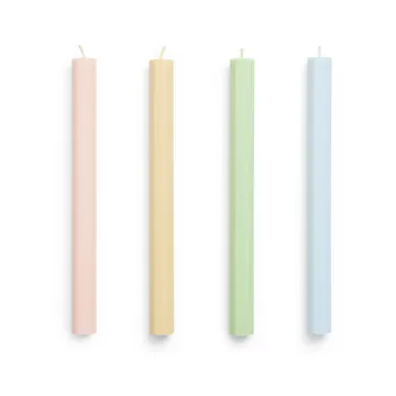 Κερί Hexagon Candle 4-pack - Fresh - HAY