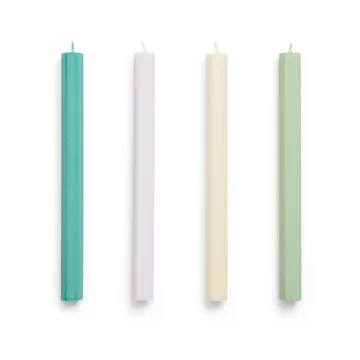 Κερί Hexagon Candle 4-pack - Pastel - HAY