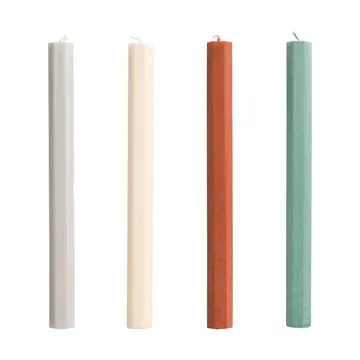 Hexagon Candle κεριά mix 4 τεμάχια - Forest - HAY