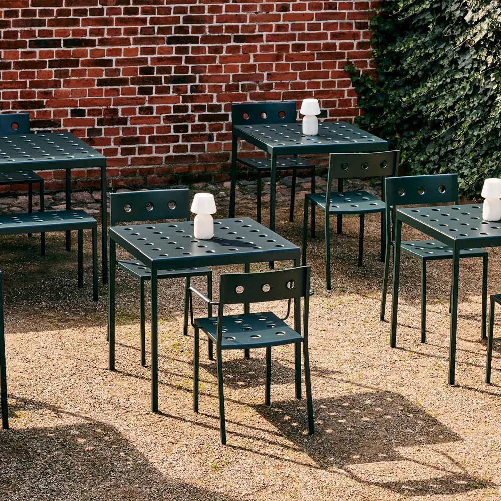 Μπαλκόνι τραπέζι, iron red, 144 cm HAY