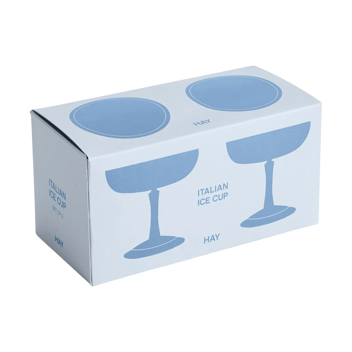 Italian Ice Cup μπολ για επιδόρπιο, ανοξείδωτο ατσάλι HAY