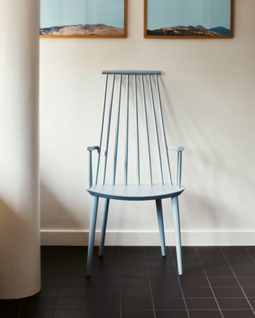 J110 πολυθρόνα - Slate blue λακαρισμένη οξιά - HAY