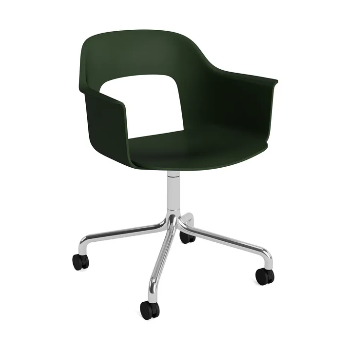 Layout Armchair 261 καρέκλα - Pastel green-polerad aluminium - HAY