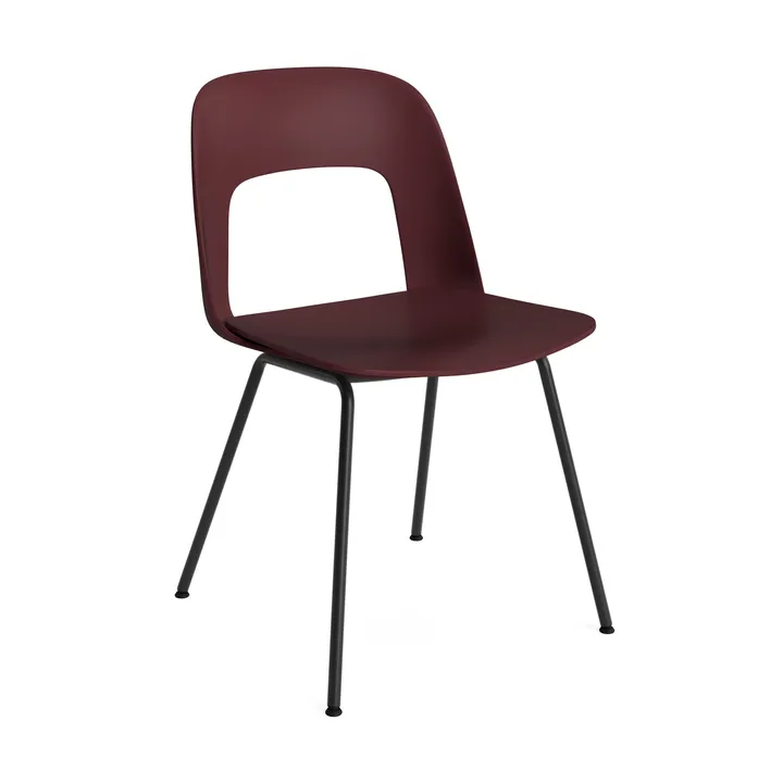 Καρέκλα Layout Chair 111 - Bordeaux-black - HAY