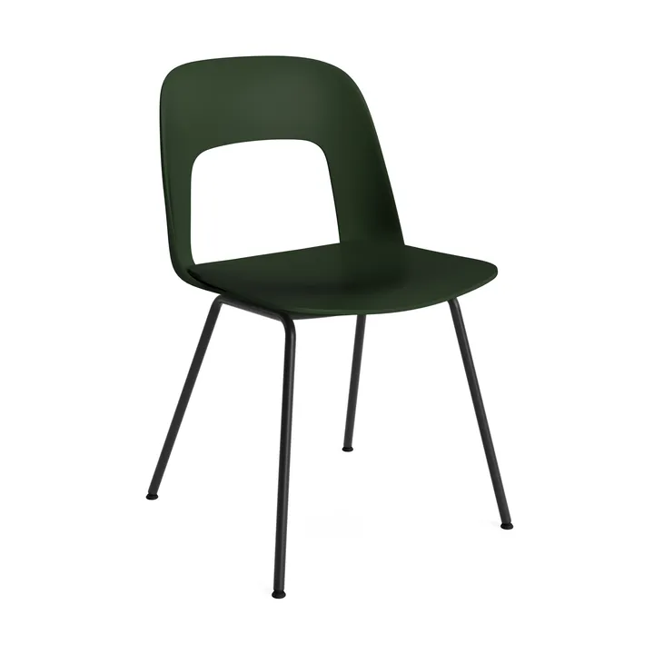 Καρέκλα Layout Chair 111 - Bottle green-black - HAY