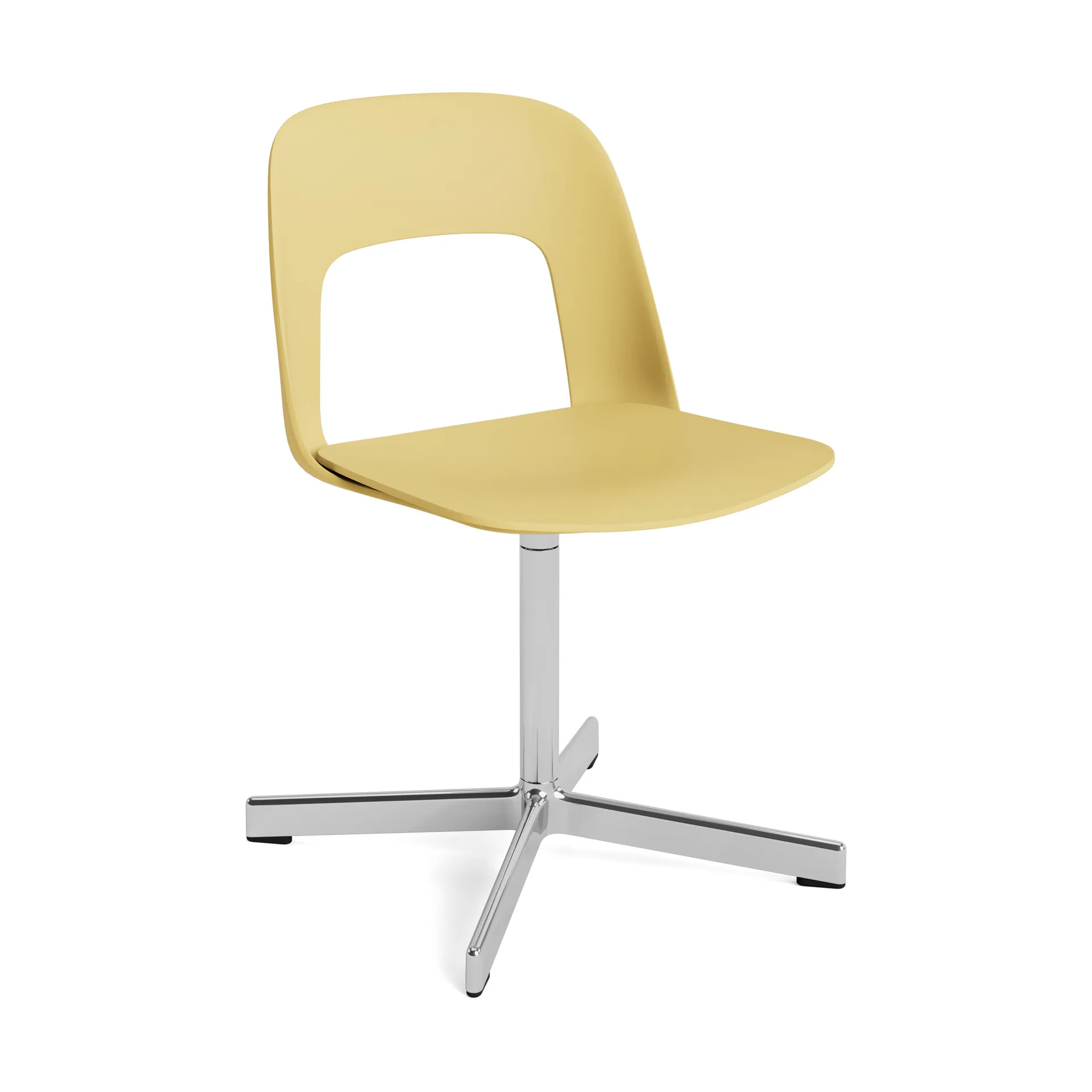 Layout Chair 131 καρέκλα, Biscotti-polerad aluminium HAY