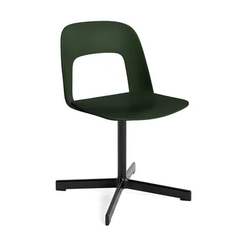 Layout Chair 131 καρέκλα - Bottle green-black - HAY