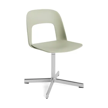 Layout Chair 131 καρέκλα - Pastel green-polerad aluminium - HAY