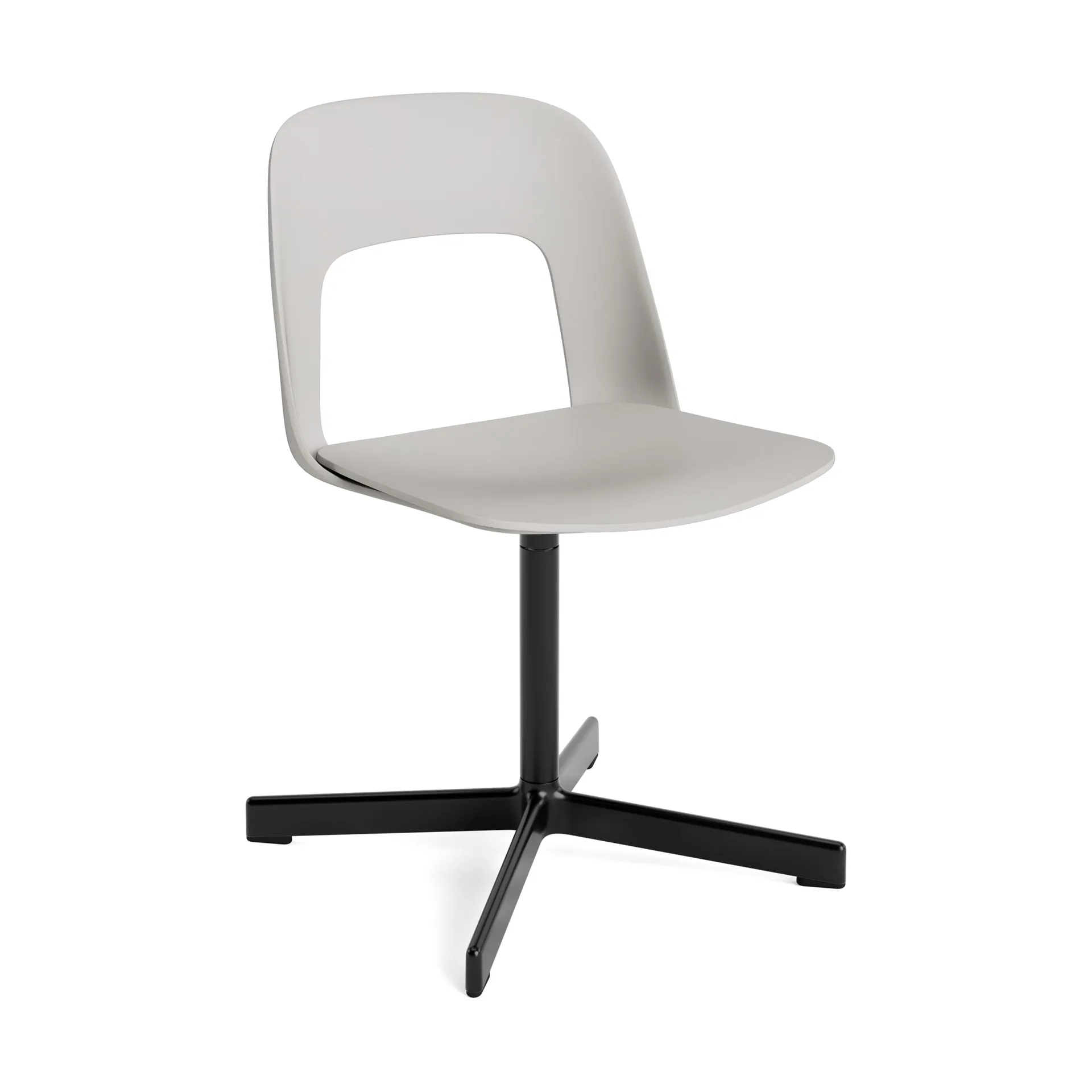 Layout Chair 131 καρέκλα, Sky grey-black HAY
