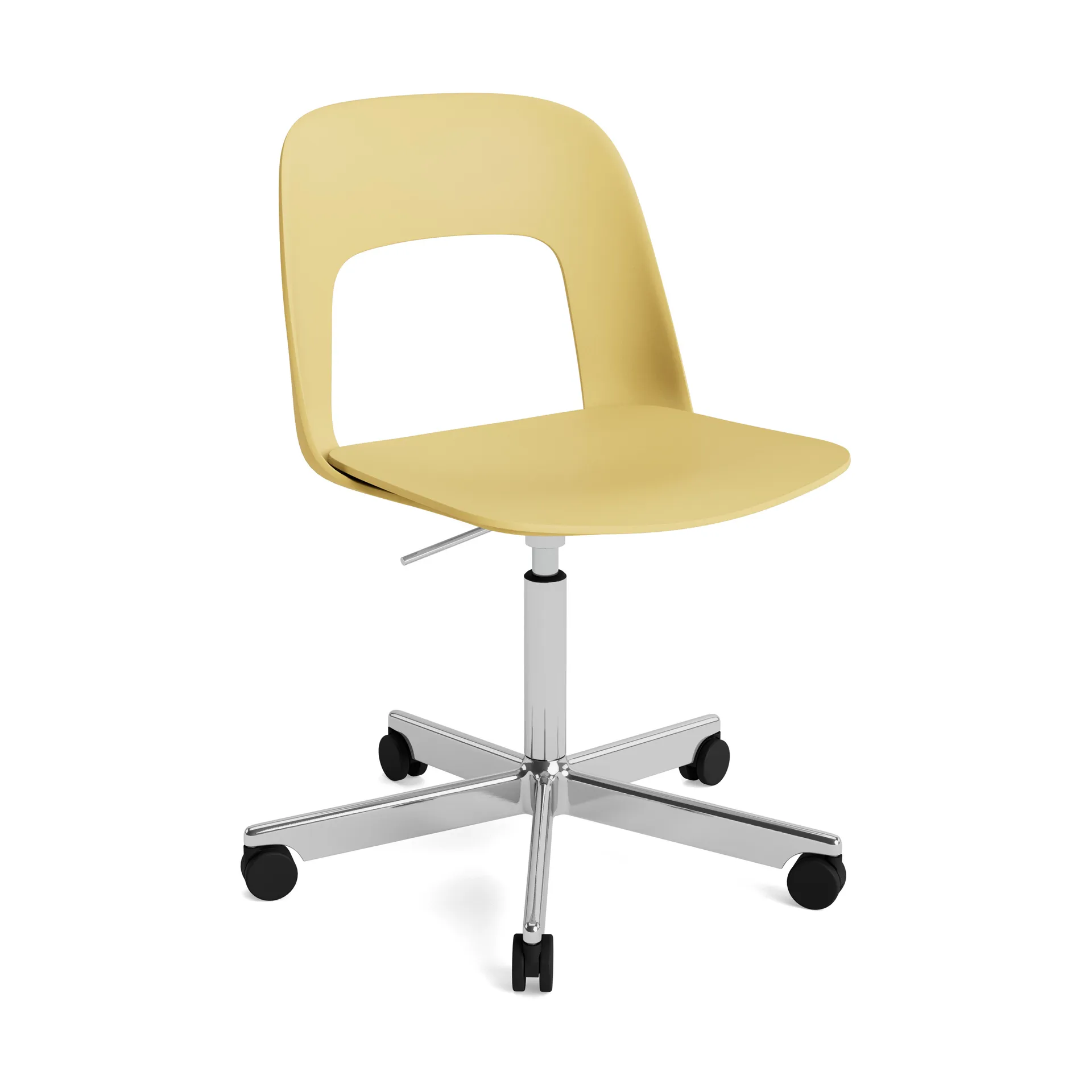 Layout Chair 141 καρέκλα, Biscotti-polerad aluminium HAY