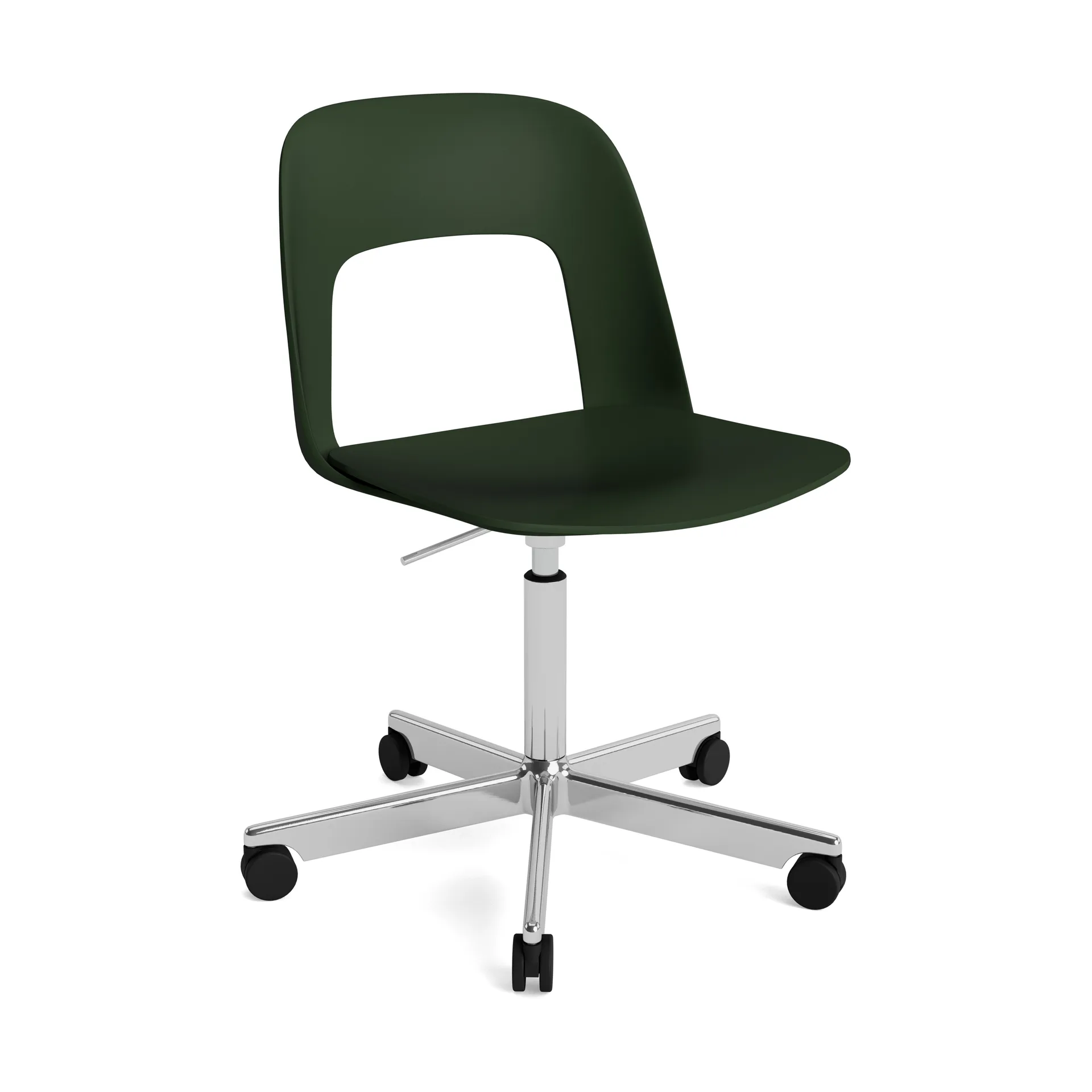 Layout Chair 141 καρέκλα, Pastel green-polerad aluminium HAY