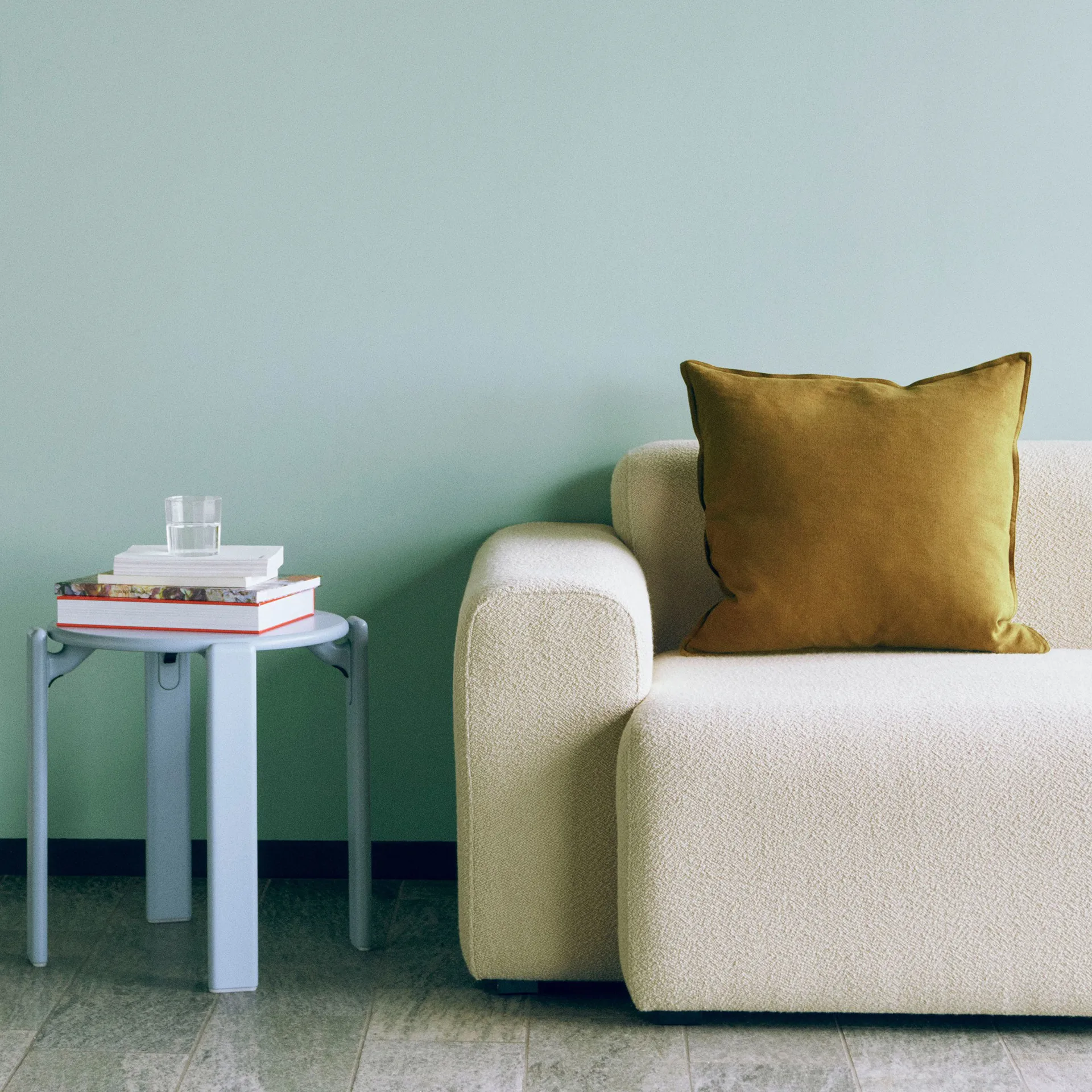 Linen μαξιλάρι 50x50 cm, Olive HAY