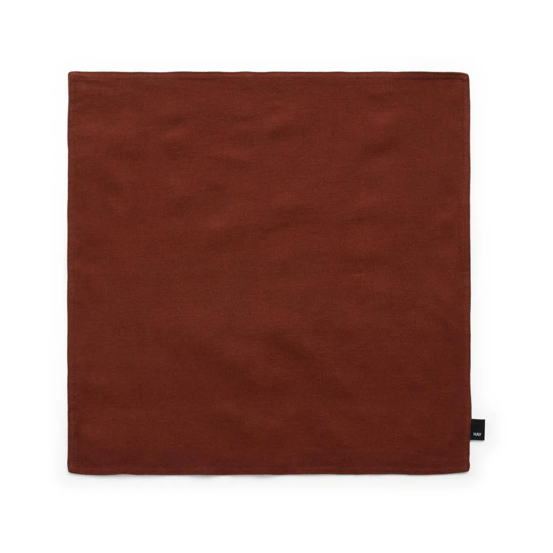 Linen μαξιλαροθήκη 50x50 εκ., Iron red HAY