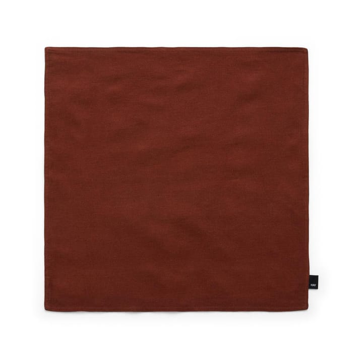 Linen μαξιλαροθήκη 50x50 εκ. - Iron red - HAY