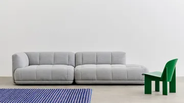 Πολυθρόνα lounge Chisel - Lush green λουστραρισμένη οξιά - HAY