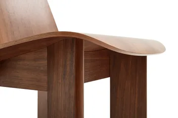 Πολυθρόνα lounge Chisel - Λακαρισμένο καρυδί

 - HAY