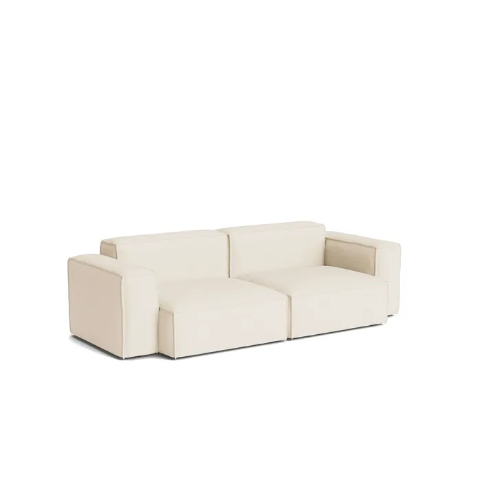 Mags Soft Low Armrest καναπές 2,5 θέσεων συνδυασμός 1 - Turf cream, αφαιρούμενη επένδυση - HAY