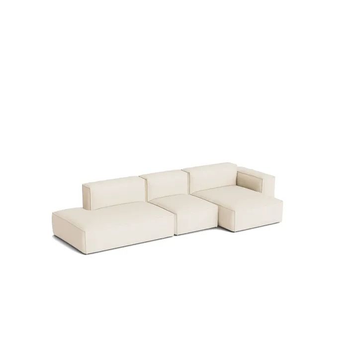 Mags Soft Low Armrest καναπές 2,5 θέσεων συνδυασμός 3 - Turf cream, δεξιά γωνία, αφαιρούμενη επένδυση - HAY
