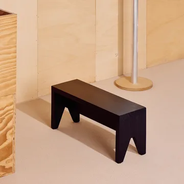 Manolito Long σκαμπό - Black, 60 cm - HAY