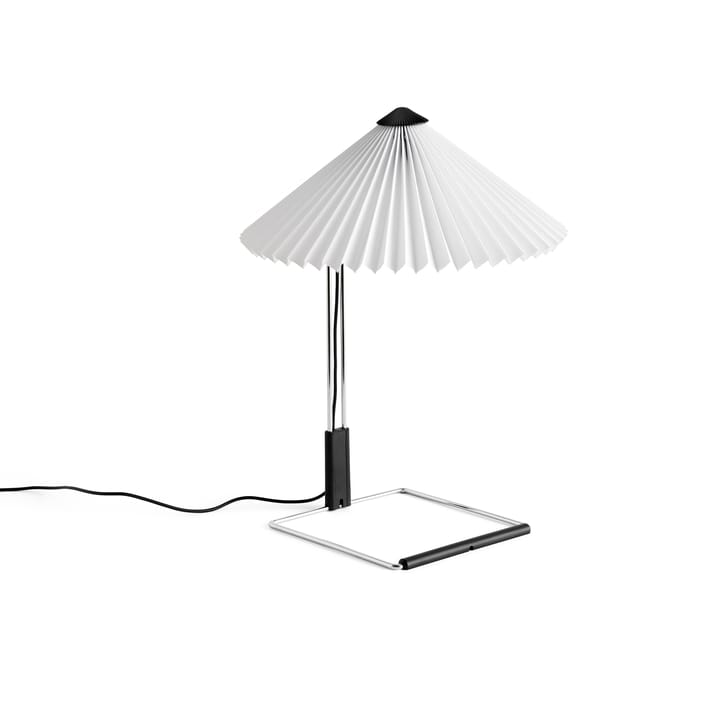Matin επιτραπέζιο φωτιστικό Ø 30 cm, White-steel HAY