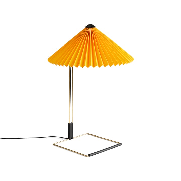 Matin επιτραπέζιο φωτιστικό Ø 38 cm - Κίτρινο καπέλο - HAY