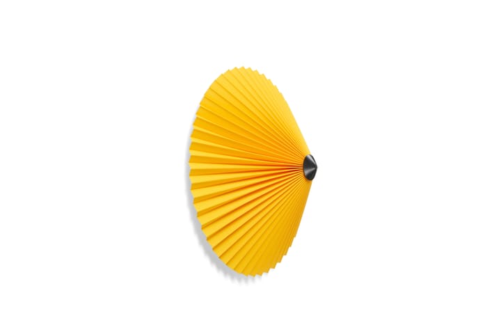 Matin flush φωτιστικό οροφής Ø 38 cm, Κίτρινο καπέλο HAY