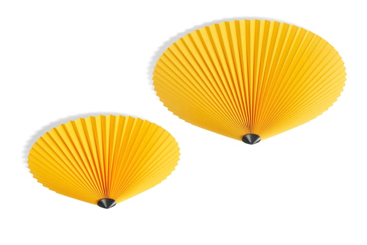 Matin flush φωτιστικό οροφής Ø 38 cm, Κίτρινο καπέλο HAY