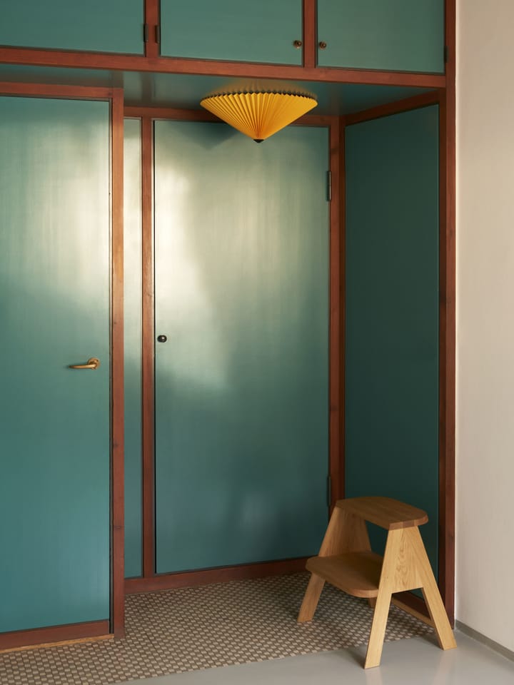Matin flush φωτιστικό οροφής Ø 50 cm, Κίτρινο καπέλο HAY