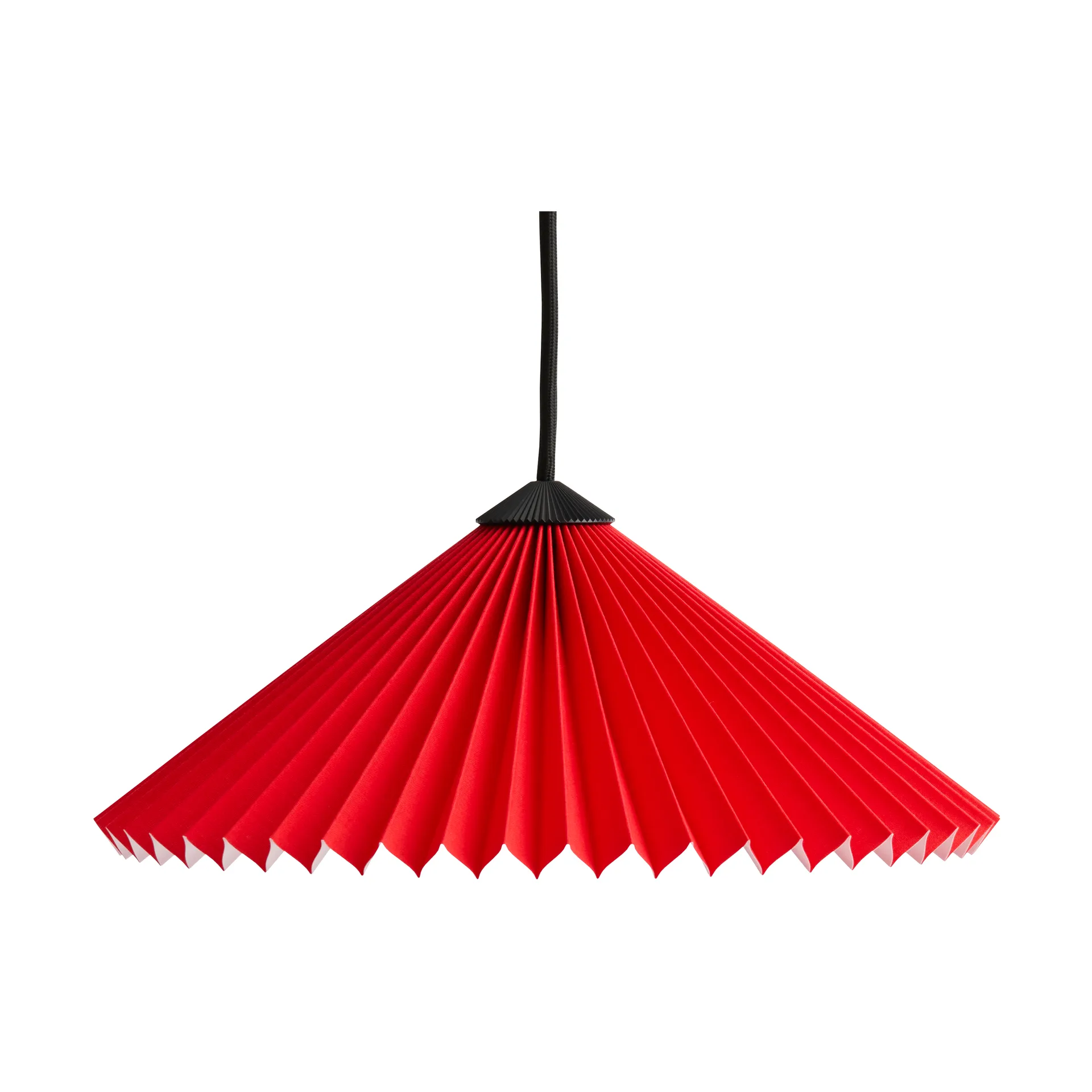 Κρεμαστό φωτιστικό Matin Pendant 30x30 cm, Bright red HAY