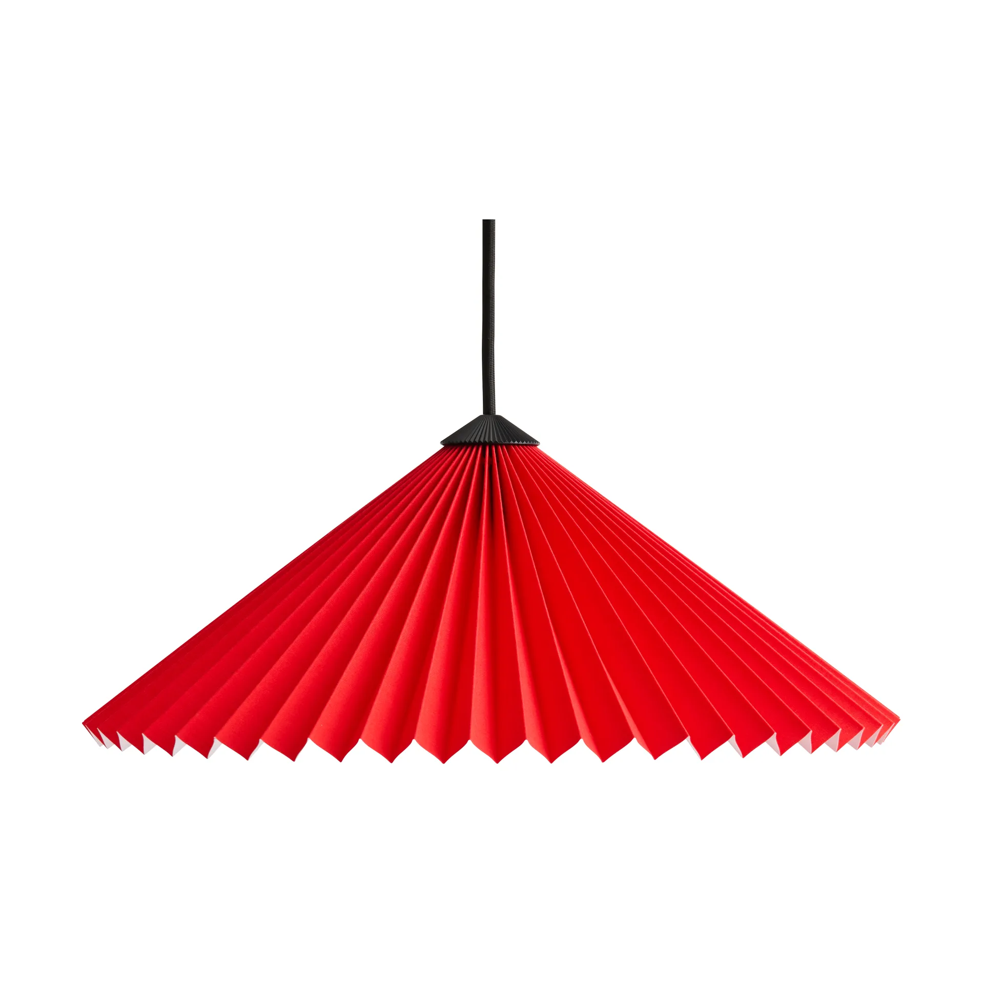 Κρεμαστό φωτιστικό Matin Pendant 38x38 cm, Bright red HAY