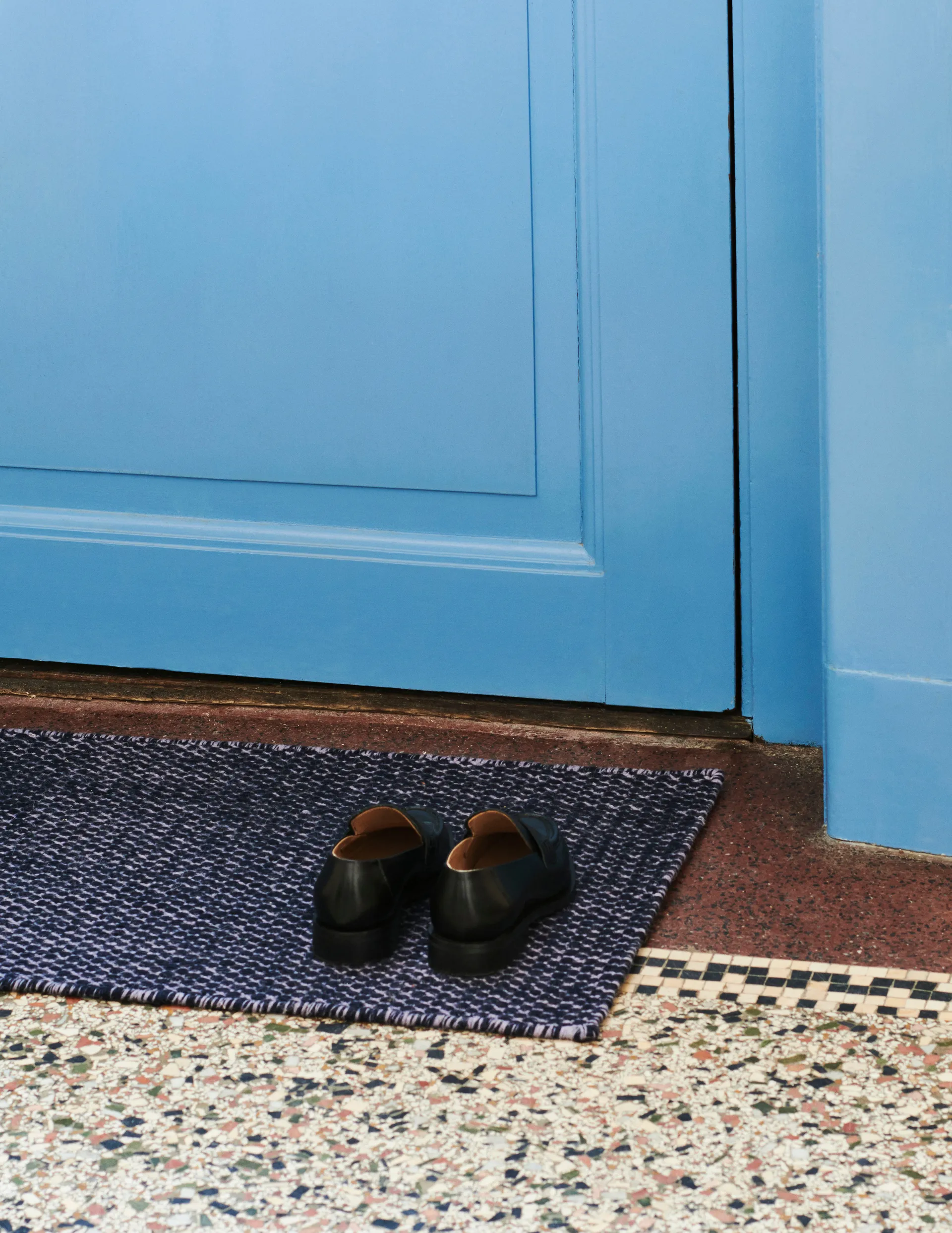 Χαλί Moiré kilim 52x95 cm, Lilac HAY