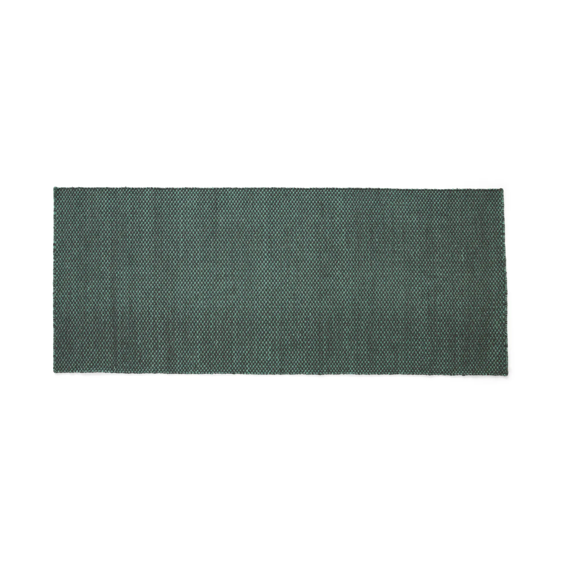 Χαλί Moiré kilim 80x200 cm, Emerald green HAY