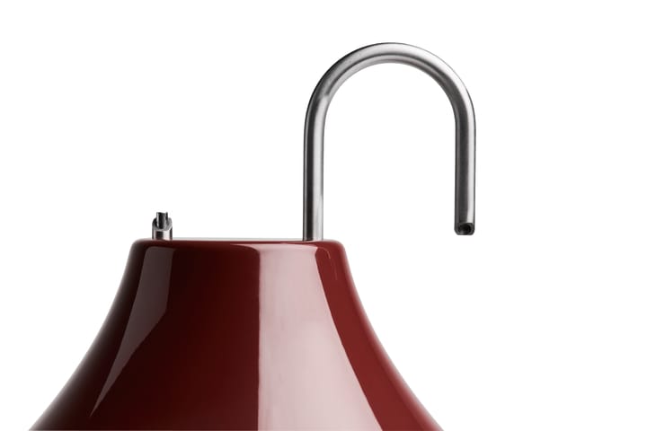 Φορητό επιτραπέζιο φωτιστικό Mousqueton 30,5 cm, Iron red HAY