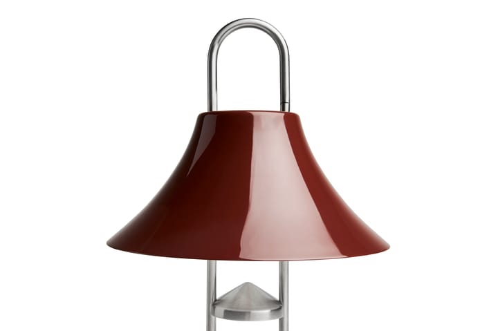 Φορητό επιτραπέζιο φωτιστικό Mousqueton, Iron red HAY