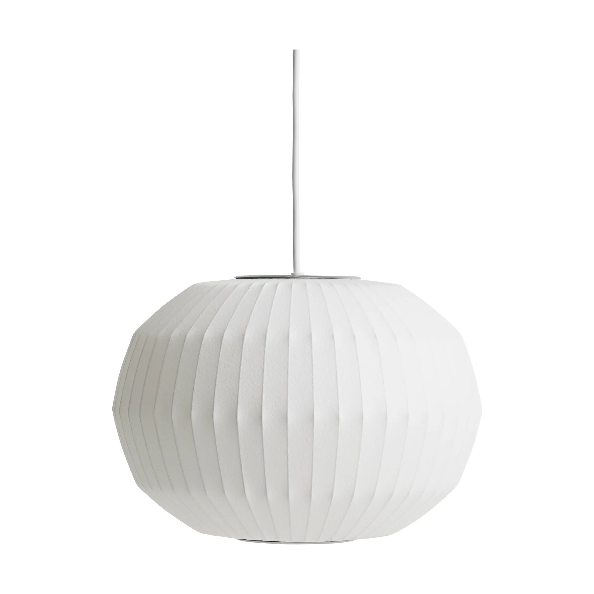 Nelson Bubble Angled sphere κρεμαστό φωτιστικό S, Off white HAY