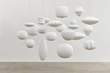 Nelson Bubble Angled sphere κρεμαστό φωτιστικό S - Off white - HAY