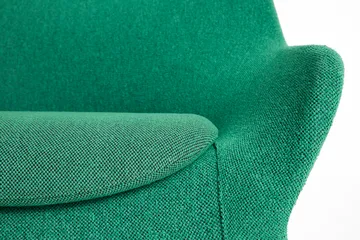 O2 Lounge Chair πολυθρόνα - Soft green-μαύρο-λακαρισμένο ατσάλι - HAY