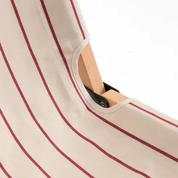 Outdoor Market πτυσσόμενη καρέκλα - Μπεζ-κόκκινο - HAY