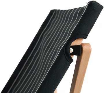 Outdoor Market πτυσσόμενη καρέκλα - Μαύρο-μπεζ - HAY