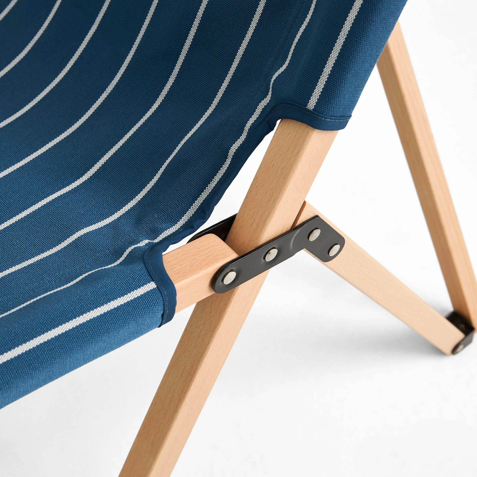 Outdoor Market πτυσσόμενη καρέκλα, Μπλε-μπεζ HAY