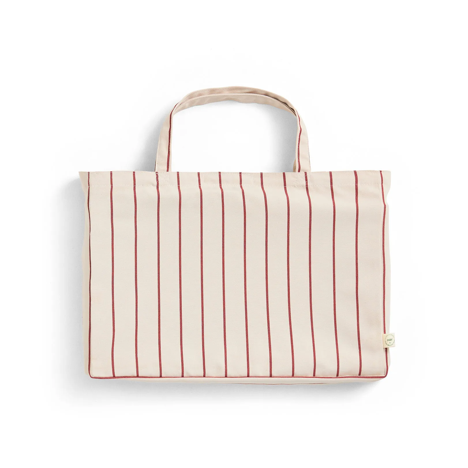 Outdoor Market πτυσσόμενο σκαμπό, Μπεζ-κόκκινο HAY