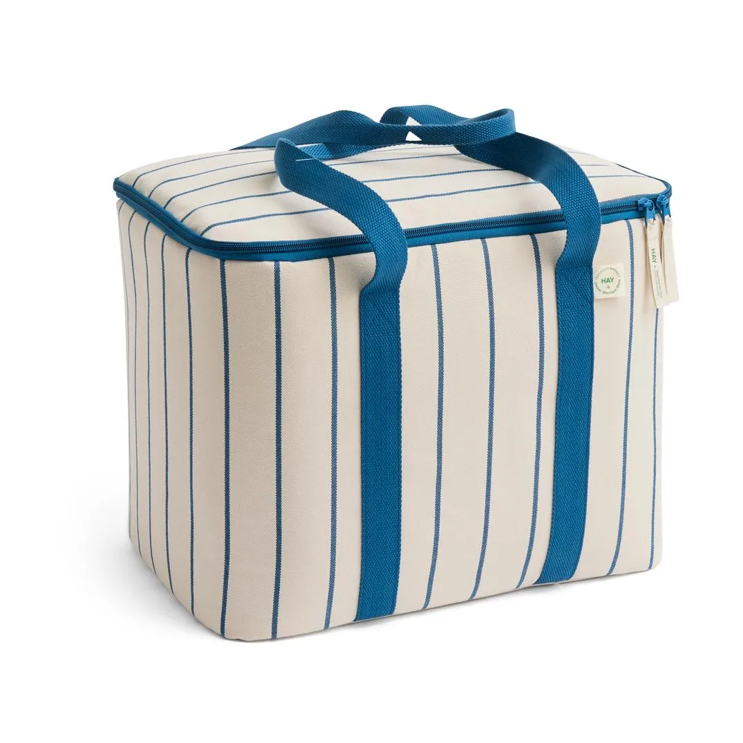 Outdoor Market ισοθερμική τσάντα, Μπλε-μπεζ HAY