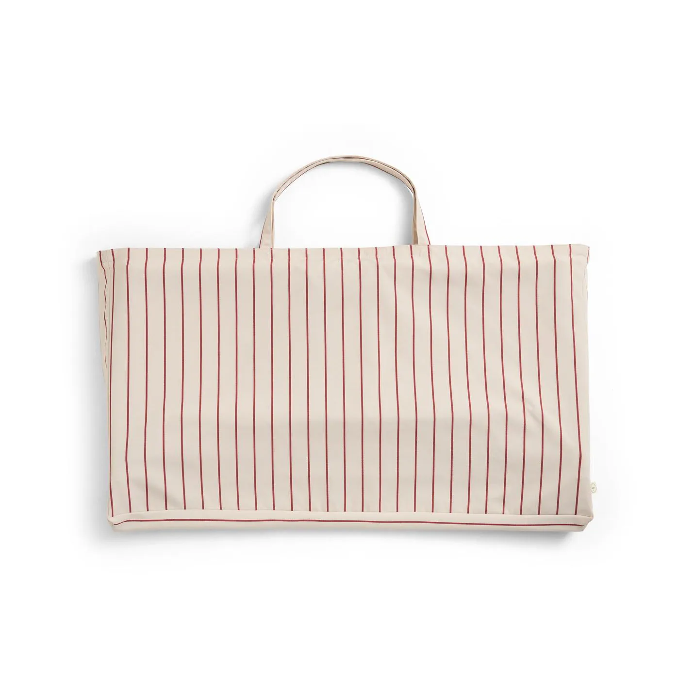 Outdoor Market πτυσσόμενος καναπές, Μπεζ-κόκκινο, 2 θέσεων HAY