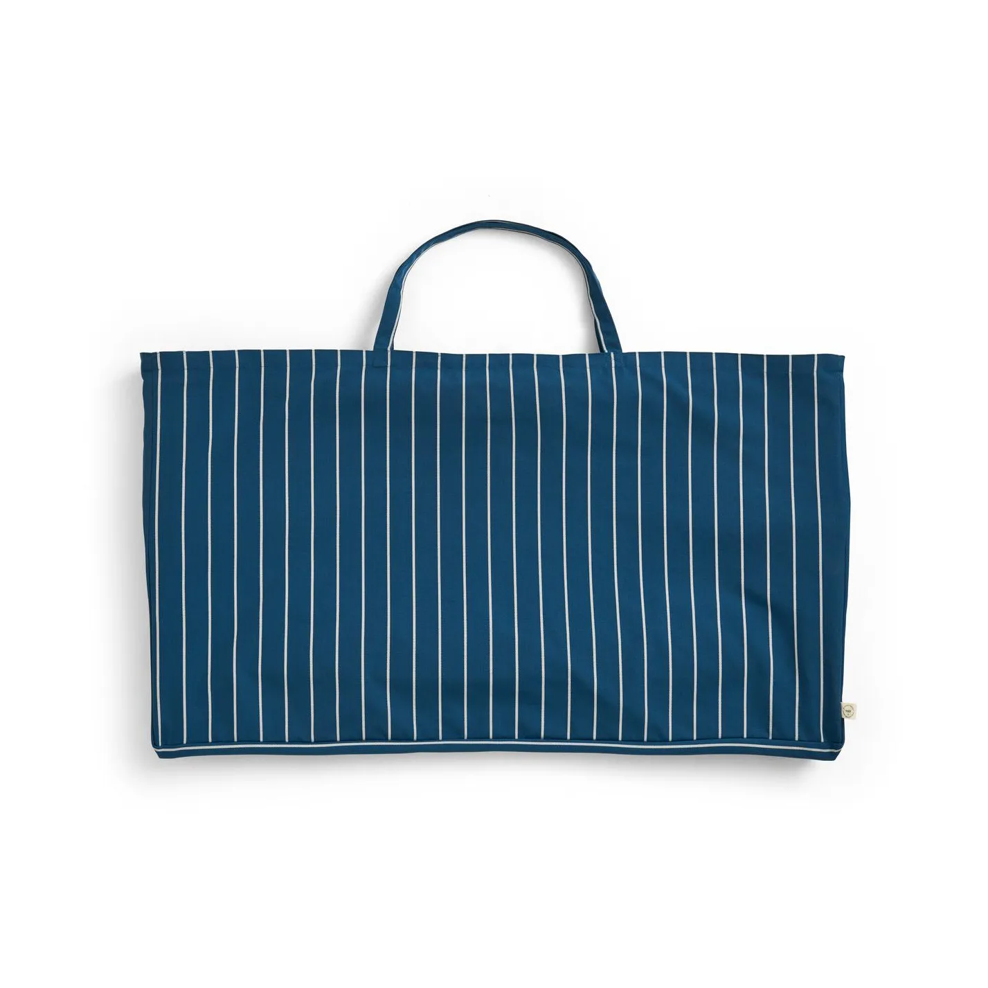 Outdoor Market πτυσσόμενος καναπές, Μπλε-μπεζ, 2 θέσεων HAY