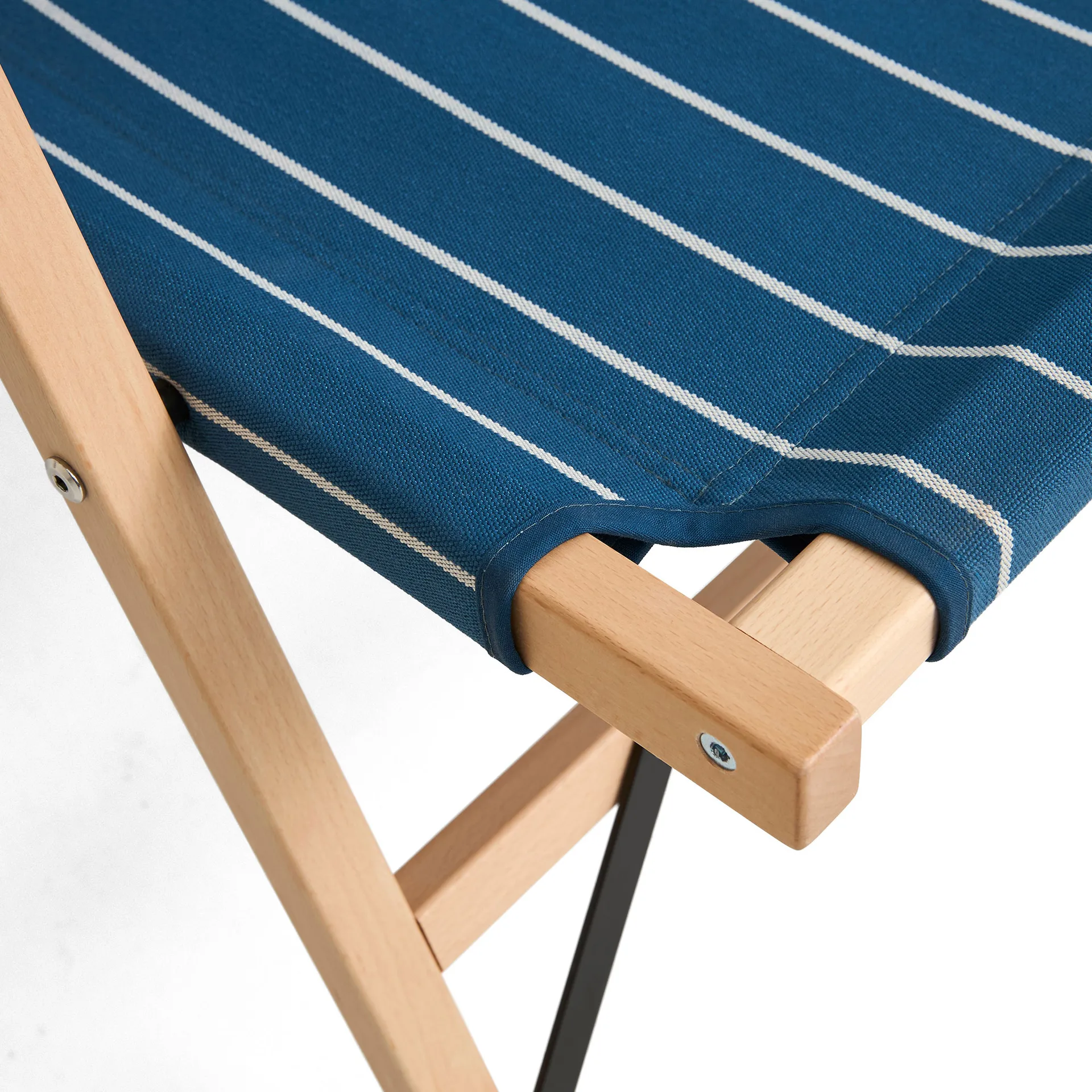 Outdoor Market πτυσσόμενος καναπές, Μπλε-μπεζ, 2 θέσεων HAY