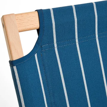 Outdoor Market πτυσσόμενος καναπές - Μπλε-μπεζ, 2 θέσεων - HAY